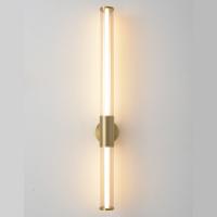 Настенный светильник Crystal Lux LINEUP AP18W LED BRASS