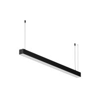 Линейный подвесной светильник Maytoni Technical 3000K 50x50 (Черный, 1 м) LL312027