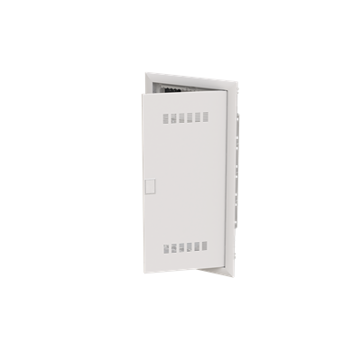 Бокс ABB UK640MVB мультимедийный (без розетки) внутренний с металлической дверцей