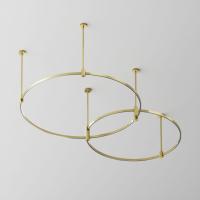 Основание Medium круглое двухуровневое на жестких подвесах для трековых светильников Maytoni Technical Flarity TFC-Flar-M01-BS