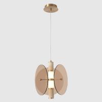 Подвесной светильник Crystal Lux AMARILLO SP12W LED BRASS
