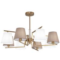 Люстра на штанге Eurosvet Ozark 60149/8 латунь Smart a064981