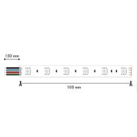 Светодиодная лента Favourite 24В SMD2835RGB 27Вт/м 4000K 5м IP20 2001-82720