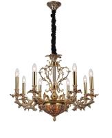 Подвесная люстра Lucia Tucci Firenze 1780.8.2 Antique Gold