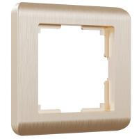 Рамка Stream на 1 пост шампань WL12-Frame-01 Werkel