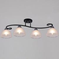 Потолочная люстра Reluce 66360-0.3-04 BK+CR