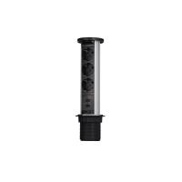 Блок розеток 105W (3 секции и 2 USB) Mebax 00-00001161