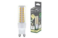 Лампа светодиодная TDM Electric G9 7W 3000K прозрачная SQ0340-0225