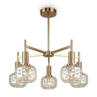 Люстра на штанге Freya Fero FR5366CL-05BS