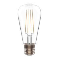 Лампа светодиодная филаментная Gauss E27 4,5W 2700К прозрачная 1121215