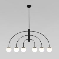 Люстра на штанге Eurosvet Cenacolo 30179/6 черный a069124