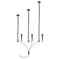 Ландшафтный светильник Arte Lamp Motus A1081PA-3BK