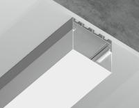 Алюминиевый профиль накладной/подвесной Profile System 42*45 для светодиодной ленты до 33,4мм Ambrella Light Illumination GP3070AL