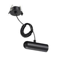 База встраиваемая для ввода питания с заглушкой и проводом-подвесом (длина провода – 2м) Novotech Konst Glat 359384