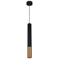 Подвесной светильник Reluce 16032-0.9-001IL LED5W BK+GD