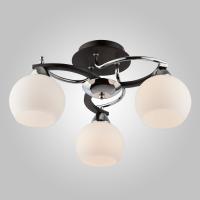 Потолочная люстра Eurosvet 9654/3 хром/черный