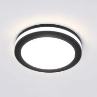 Светильник встраиваемый светодиодный DSKR80 5W 4200K BK черный Elektrostandard