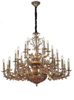 Подвесная люстра Lucia Tucci Firenze 1780.30.3 Antique Gold