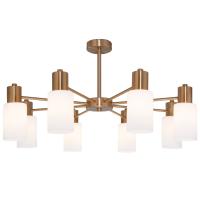 Люстра на штанге Eurosvet Vegga 70160/8 латунь Smart a057109