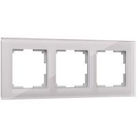 Рамка Favorit на 3 поста дымчатый WL01-Frame-03 Werkel