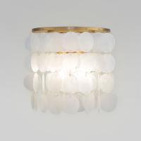 Настенный светильник Eurosvet 60084/2 латунь/перламутр a071169