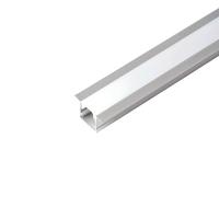 Профиль алюминиевый встраиваемый "Линии света", серебро Feron CAB255 52152