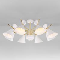 Люстра на штанге Eurosvet 70114/8 белый Smart a047643