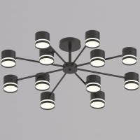 Люстра на штанге Reluce 89730-0.3-12 GX53 BK