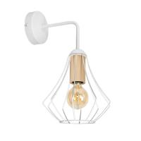 Бра IMEX MD.9053-1-W-WH+WOOD