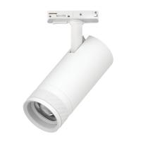 Трековый светильник для однофазного/трехфазного шинопровода Barra 20-55G с тонким адаптером Lightstar Canno Pro C4206SS