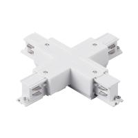 Соединение крестовое с подводом питания к треку 5040xx-(F)/(R) Lightstar Quattro 504146-FR