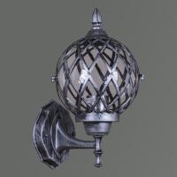 Уличный настенный светильник Reluce 09018-0.2-001SW BKSL