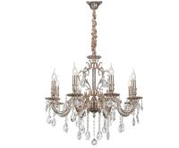 Подвесная люстра Lucia Tucci Barletta 1730.8 Coffe Gold