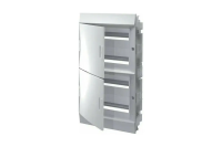 Бокс ABB Mistral41 встраиваемый 72М (4x18) белая дверь с винтовым клеммным блоком