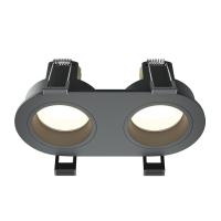 Встраиваемый светильник Maytoni Technical Share DL126-02-GU10-B