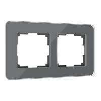 Рамка Werkel Elite на 2 поста графит W0022440