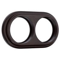 Рамка Legend на 2 поста венге WL15-frame-02 Werkel