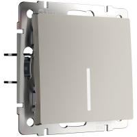 Выключатель одноклавишный с подсветкой Werkel W1210104 4690389211867 a069448