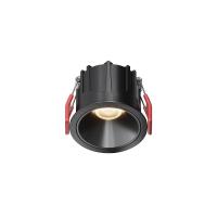 Встраиваемый светильник Maytoni Alfa LED DL043-01-10W3K-RD-B-1