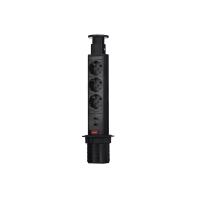 Блок розеток 105S (3 секции и 2 USB) Mebax 00-00000825
