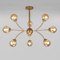 Люстра на штанге Eurosvet Astro 30179 матовое золото