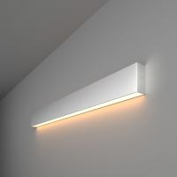 Линейный светодиодный накладной односторонний светильник 78см 15Вт 3000К матовое серебро 101-100-30-78 Elektrostandard