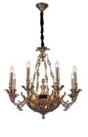 Подвесная люстра Lucia Tucci Firenze 1781.8.2 Antique Gold