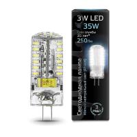 Лампа светодиодная Gauss G4 3W 4100K прозрачная 207707203