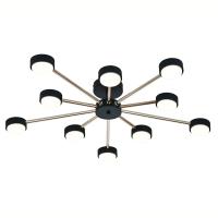 Потолочная люстра Escada Luminix 120008/10R Black/Gold ES0000096