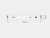 Светодиодная лента SWG PRO 5050 5м IP20 SWG5PT60-24-12-WS2811RGB 00-00032521