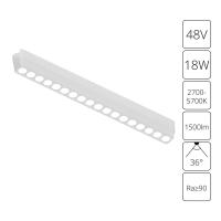 Трековый магнитный светильник Arte Lamp Rapid A2969PL-1WH