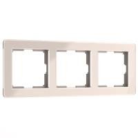 Рамка на 3 поста Acrylic айвори W0032743 Werkel