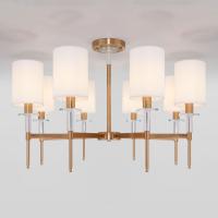 Люстра на штанге Eurosvet Brielle 60132/8 латунь