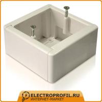 Подъемная коробка, рамка для терморегулятора белая